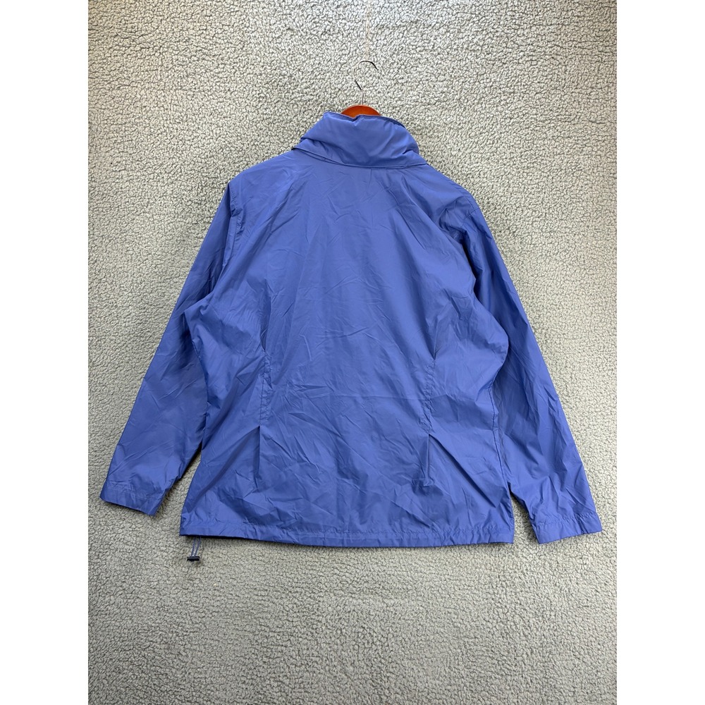 Columbia Full Zip Windbreaker Jacket Womens XL Blue Outdoor Hiking Lightweight - Picture 11 of 12